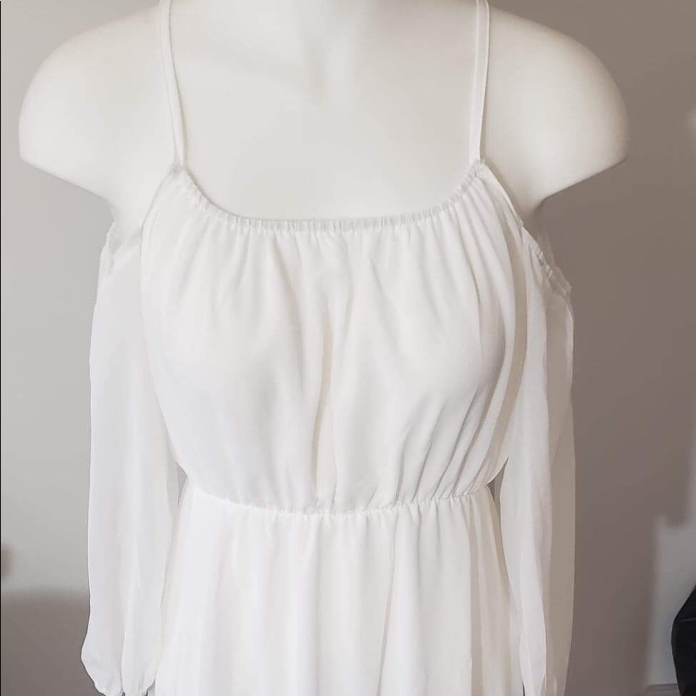 Afibi Off Shoulder Long Maxi Dress, Size M NEW